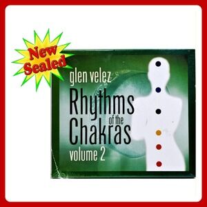 Glen Velez Rhythms Of The Chakras Volume 2 New Age Percussion‎ Sealed Music CD
